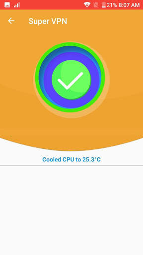 Super VPN Battery Saver Phone Booster CPU Cooler screenshot 7