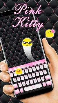 Pink Kitty Keyboard screenshot 1