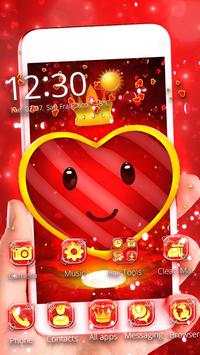 3D Heart Odyssey King Theme screenshot 1