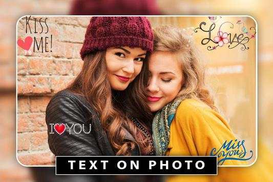 Text on Photo : Add text to Photo screenshot 1