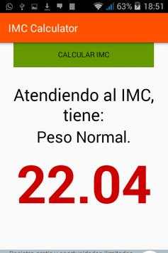 IMC Calculator screenshot 4