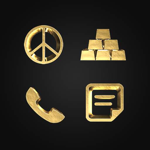 Solid Gold - Icon Pack 3.4.3
