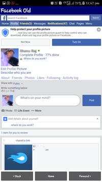 Facebook Old View (Lite Version) स्क्रीनशॉट 2