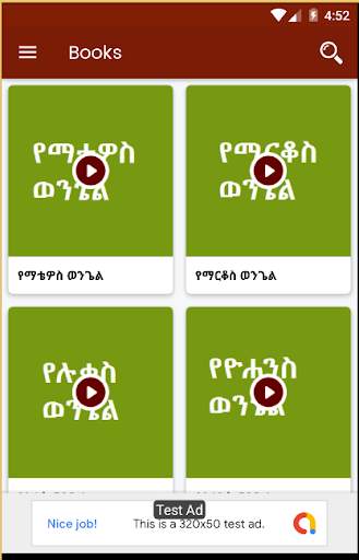 Amharic Audio Bible Free screenshot 4