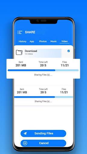XenderIT Karo Share : File Transfer & Sharing screenshot 4