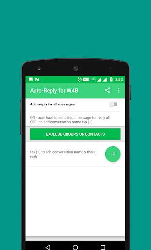 Auto-Reply for W4B screenshot 1