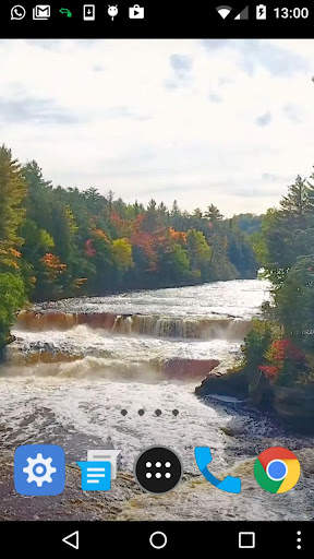 waterfall video wallpaper screenshot 2