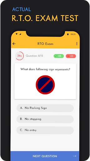 RTO Exam : Driving Licence Exam screenshot 4