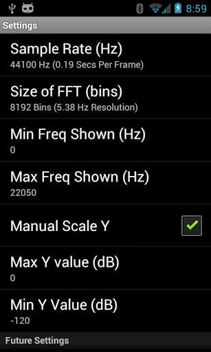 Spectrum Analyzer screenshot 4