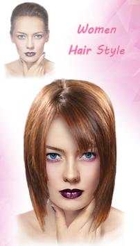 Hair Changer Woman - Change Hairstyle 2018 screenshot 3