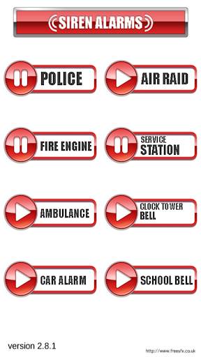 Siren Alarm Lite screenshot 4