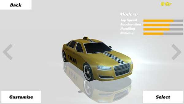 Taxi Racer Driving 2017 screenshot 3