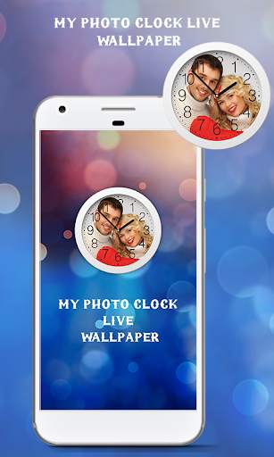 My Photo Clock Live Wallpaper screenshot 2