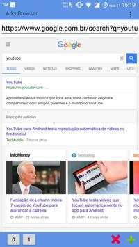 Navegador Web Leve - Arky WebView Browser screenshot 2