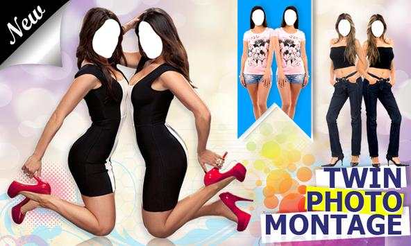 Twin Photo Montage 1 تصوير الشاشة