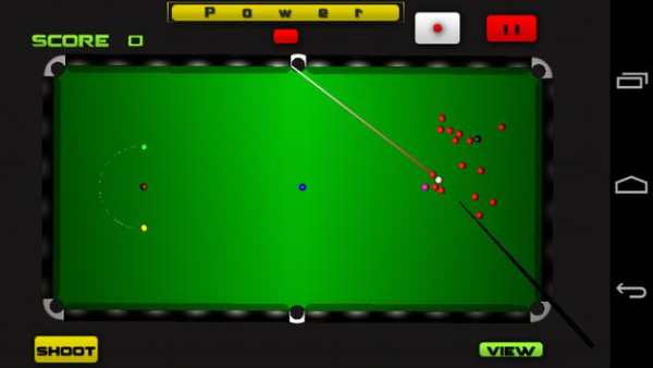 Snooker 3D скриншот 2