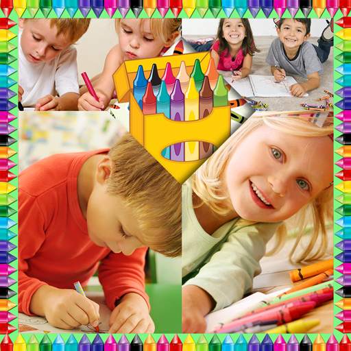 Crayons Photo Collage 1.5