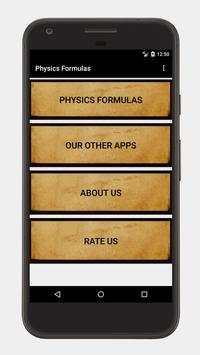 Physics Formulas screenshot 1