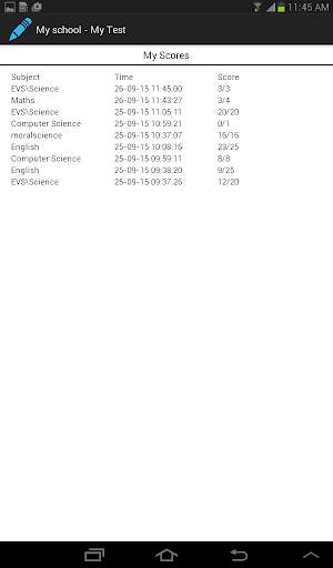 My School My Test screenshot 6