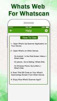 Whats Web for Whatscan screenshot 3