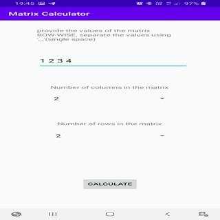 Matrix Calculator screenshot 5