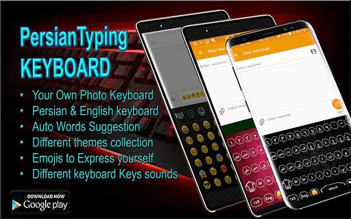 Persian Keyboard App screenshot 14