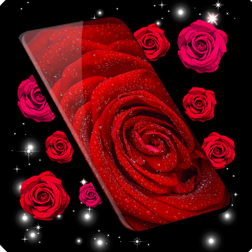 Red Rose 4K Live Wallpaper icon