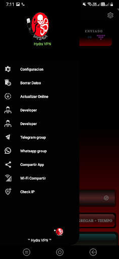 Hydra VPN screenshot 2