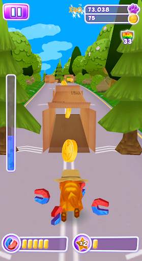 Talking Cat Run - Talking Kitty Kitten screenshot 1