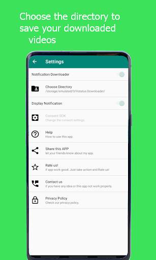 Vstatus- downloader de videos screenshot 20
