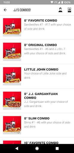Jimmy John's Sandwiches screenshot 3