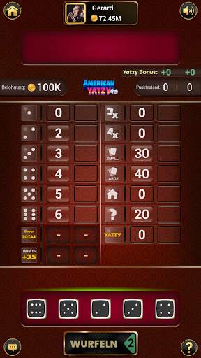 Yatzy - Offline screenshot 1