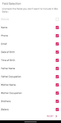 Bio Data Maker for Marriage screenshot 4