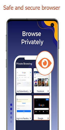 Fire XX Browser High Speed - Free Indian Browser screenshot 1