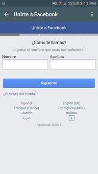 Facebook Tigo screenshot 1