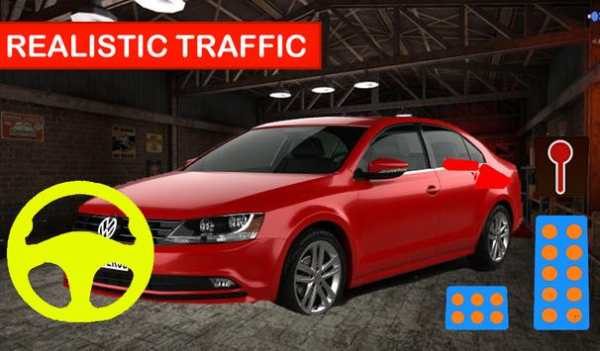 Driving Race Jetta Simulation City screenshot 1