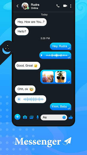 New Messenger - Text & Video Chat For Free screenshot 4