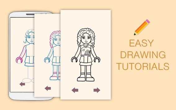Draw Drawings Best Friends Characters Lego screenshot 2