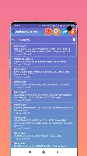 Kashmir All In One(Radio,TV,Jobs,JK Alerts & More) screenshot 2