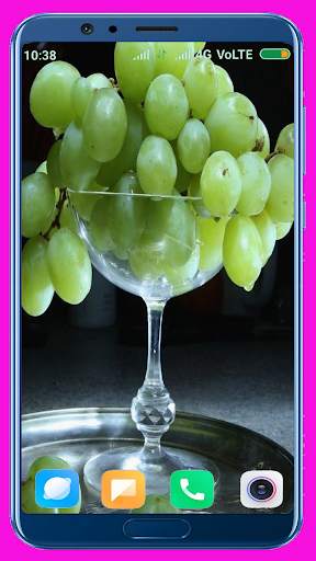 Grapes HD wallpaper screenshot 5