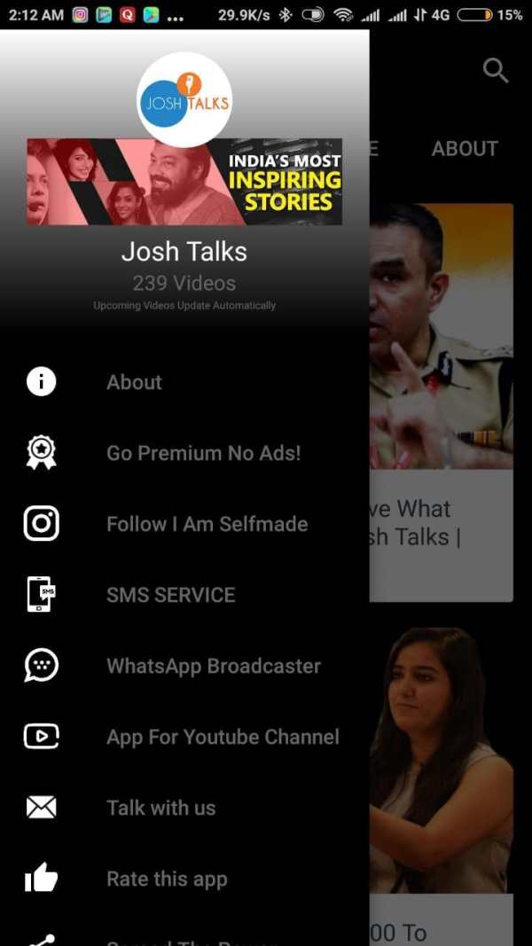 App For Josh Talks screenshot 2