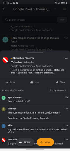 XDA screenshot 4