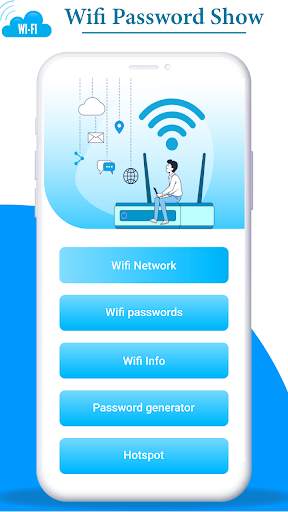 WIFI Password Show- Key Master screenshot 1