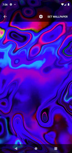 Plasma Flow Live Wallpaper screenshot 2