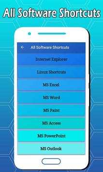Computer Shortcut Keys : Software Shortcut Keys скриншот 4