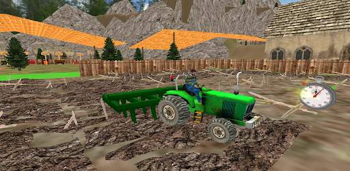 Tractor Farming Driving Game screenshot 2