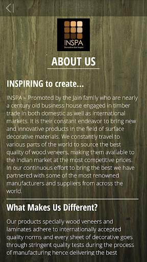 Inspa Corporate Profile App screenshot 2