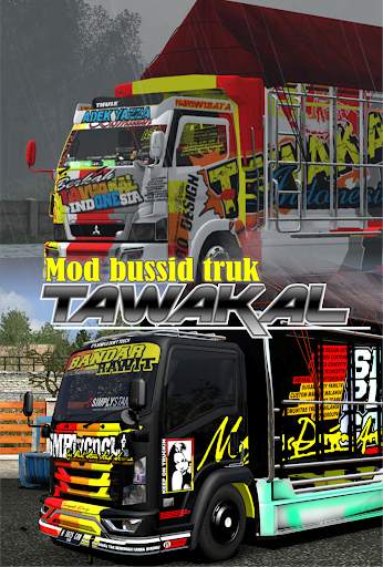 Mod Bussid Truck Tawakal screenshot 1