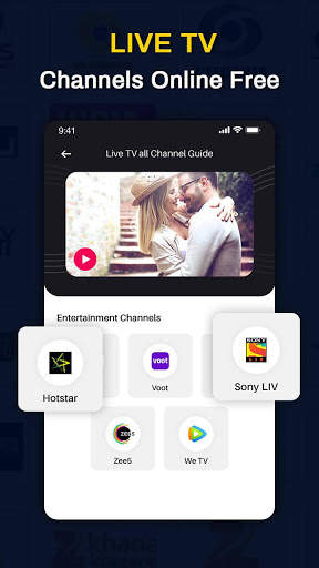 Indian Live TV Channels Free Online Guide screenshot 2