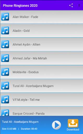 Telefon Zil Sesleri | Popüler Zil Sesleri 2020 screenshot 2